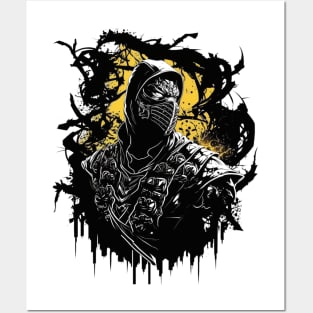 Scorpion Mortal Kombat - Original Artwork Posters and Art